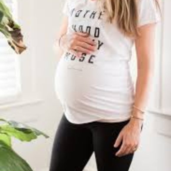 Blanqi Tops | Blanqi Motherhood Graphic T Shirt - Picture 2 of 7